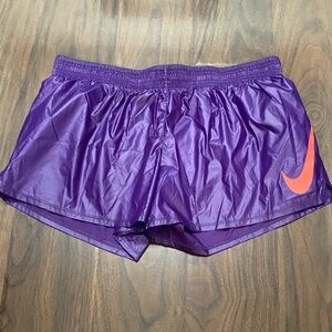 Nike Purple Running Athletic Shorts